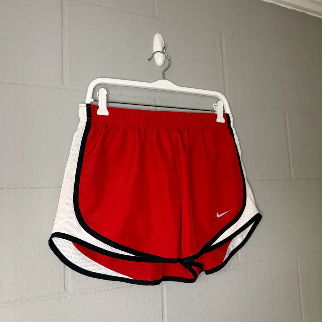 Nike Women's Dri-FIT Tempo Running Shorts in Red Size Large Athletic Shorts - Image 3