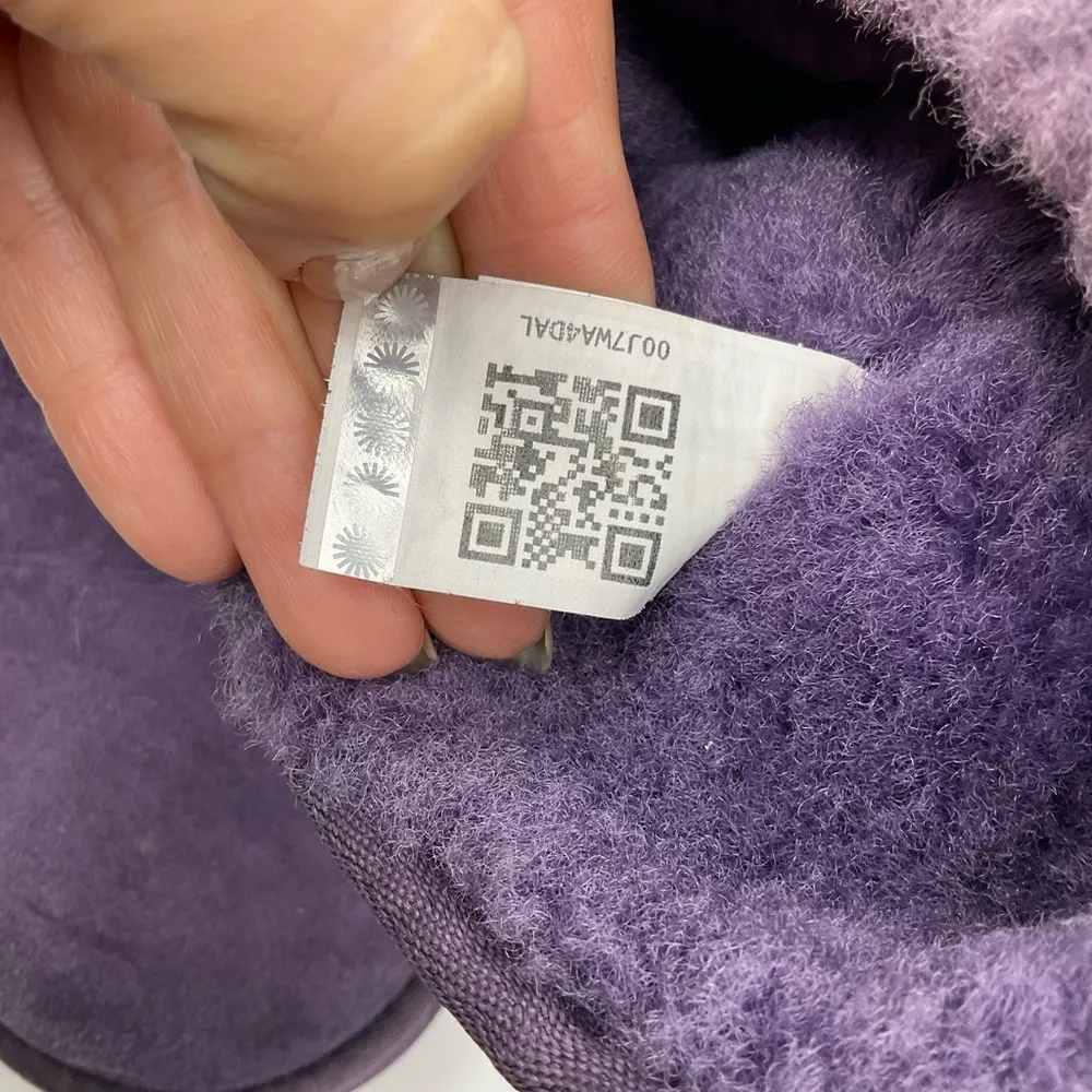 UGG PURPLE ULTRA SOFT CLASSIC SHORT BLING BOOTS - Image 10