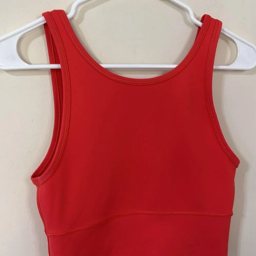 Lululemon Power Pivot Tank *Everlux Pink Punch Size 4 - Image 5
