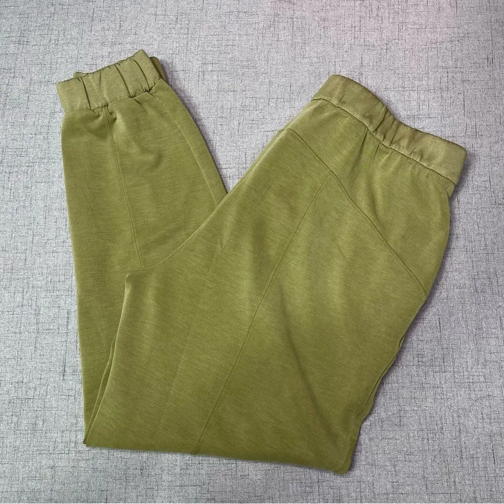 Lululemon Softstreme High Rise Relaxed Jogger Pant Bronze Green 12 Nwt - Image 9