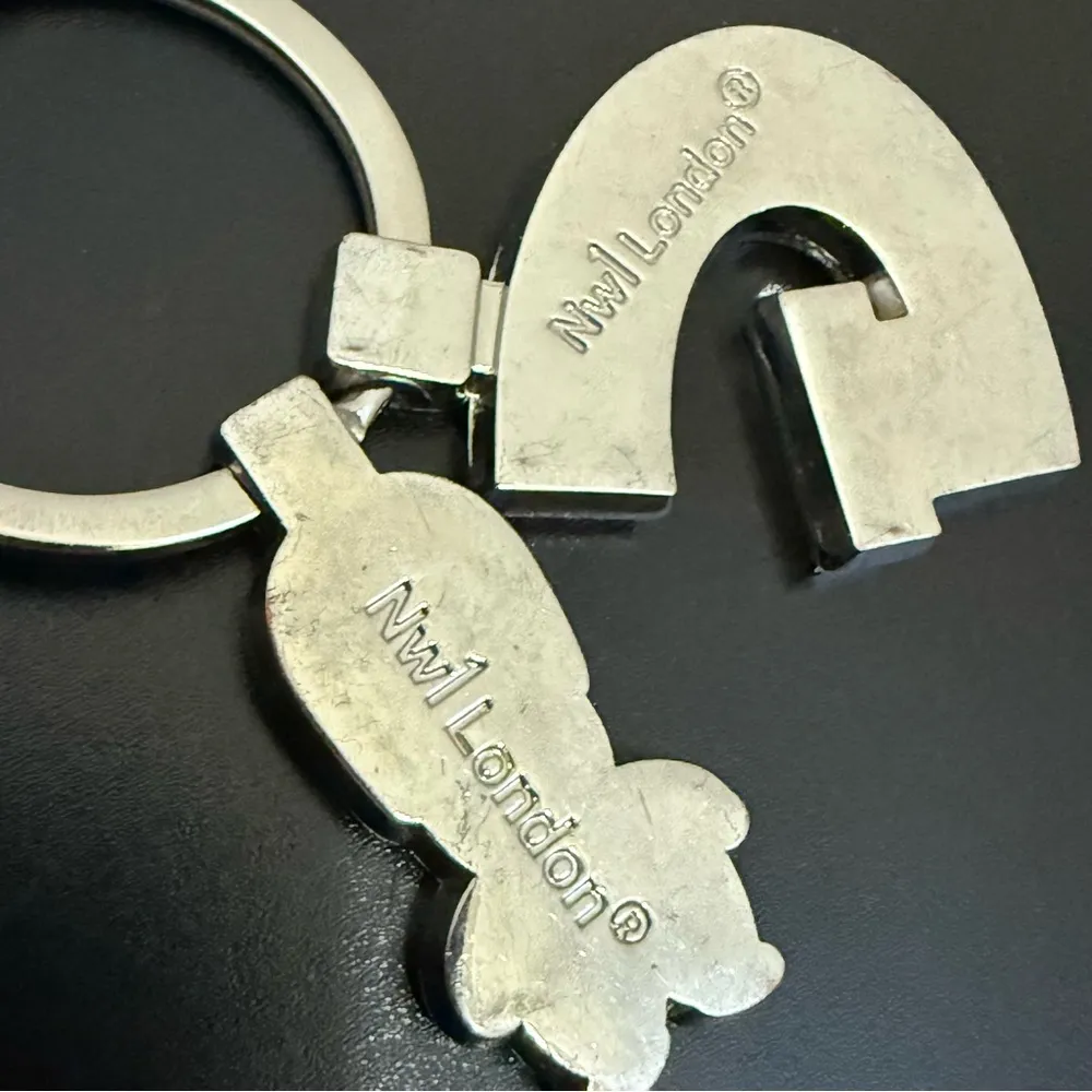 Nw1 London PVC Vinyl Coin Purse with Keychain Red - Image 11