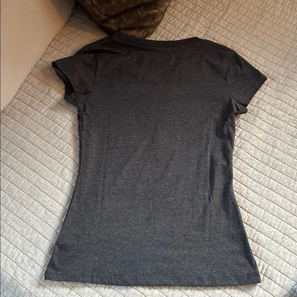 NWT Looney tunes grey Jrs med New York bugs Bunny graphic T - Image 7