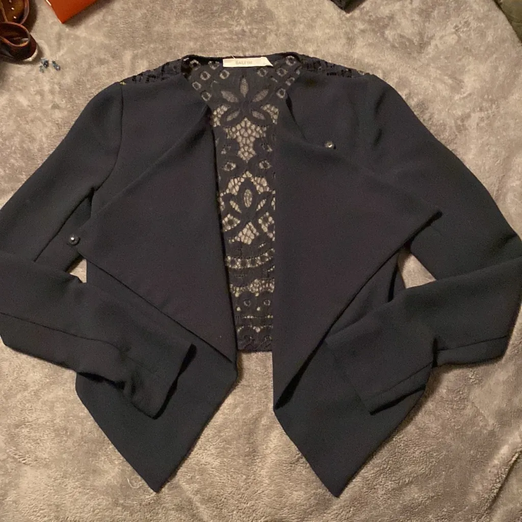 NWOT lace inset cascara blazer - Image 5