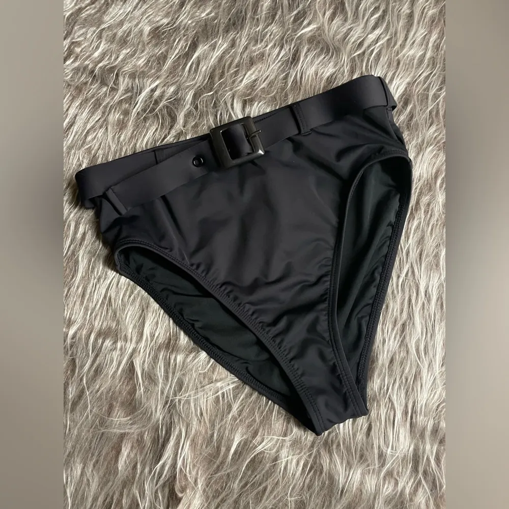 Showoff Bikini Bottom in Black Good American Size 1 NWT - Image 4