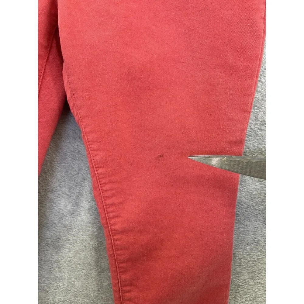 Banana Republic Women's Skinny Ankle Petite 0 Jeans Salmon Pants - Image 7