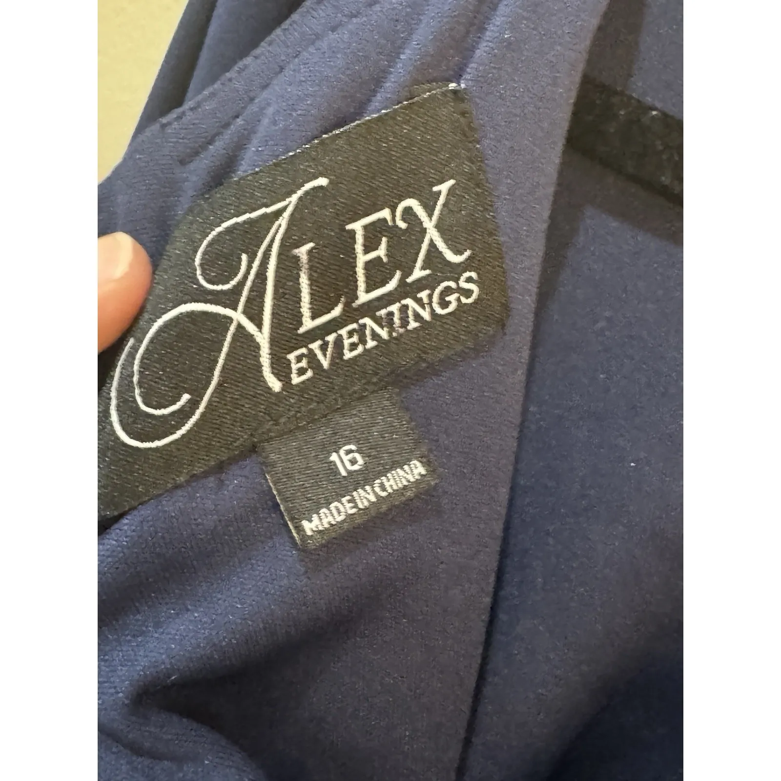 Alex Evening Matte Jersey Dress with Keyhole Cutout Neckline Embellished Sleeves - Image 9