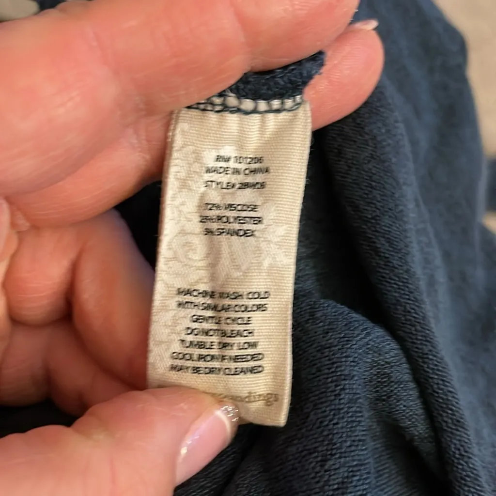 EGC Soft Surroundings V-Neck stretchy‎ & butter soft dark teal dress size small - Image 12