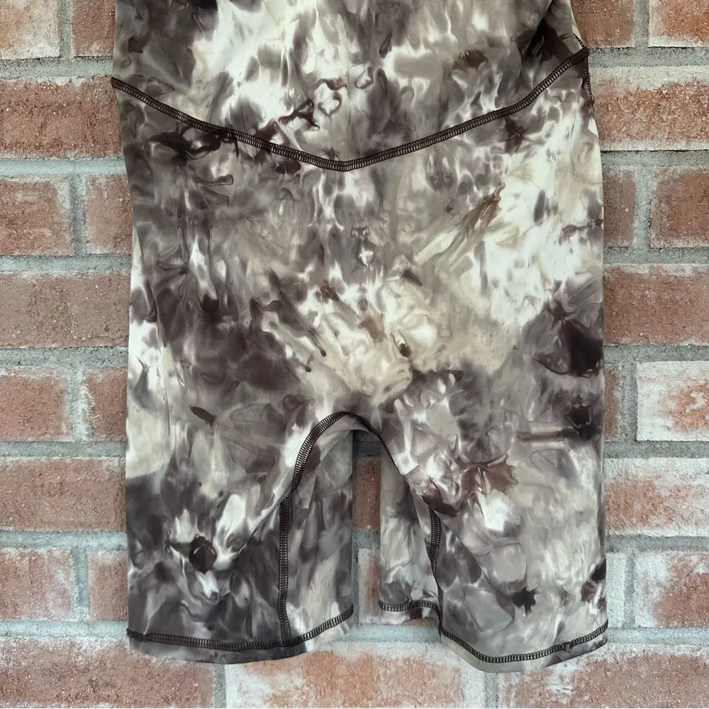Gymshark Elevate All In One Bodysuit Romper Brown Tie Dye Women’s Large L Yoga - Image 4