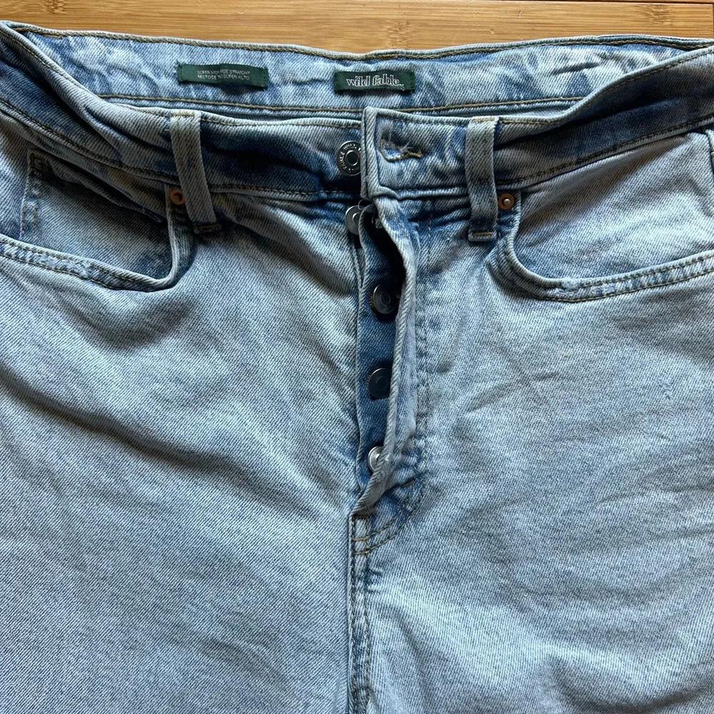 Wild Fable Light Wash Straight leg Jeans - Image 2