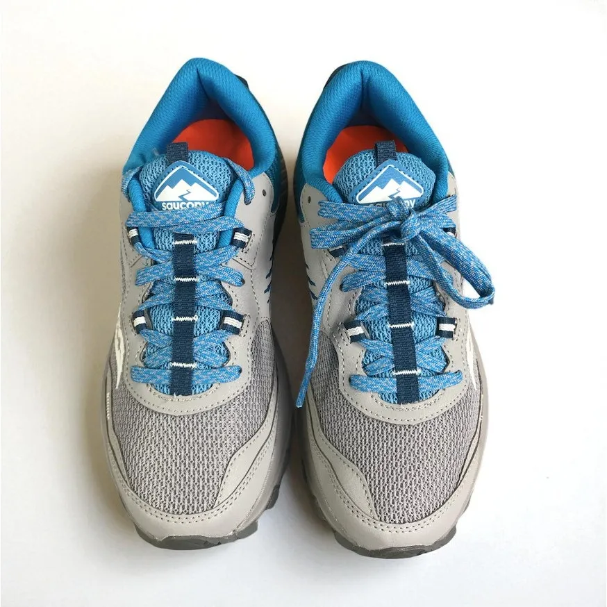 SAUCONY Excursion TR15 Trail Running Shoes W's 8 Alloy/Topaz Athletic Travel NWB - Image 6