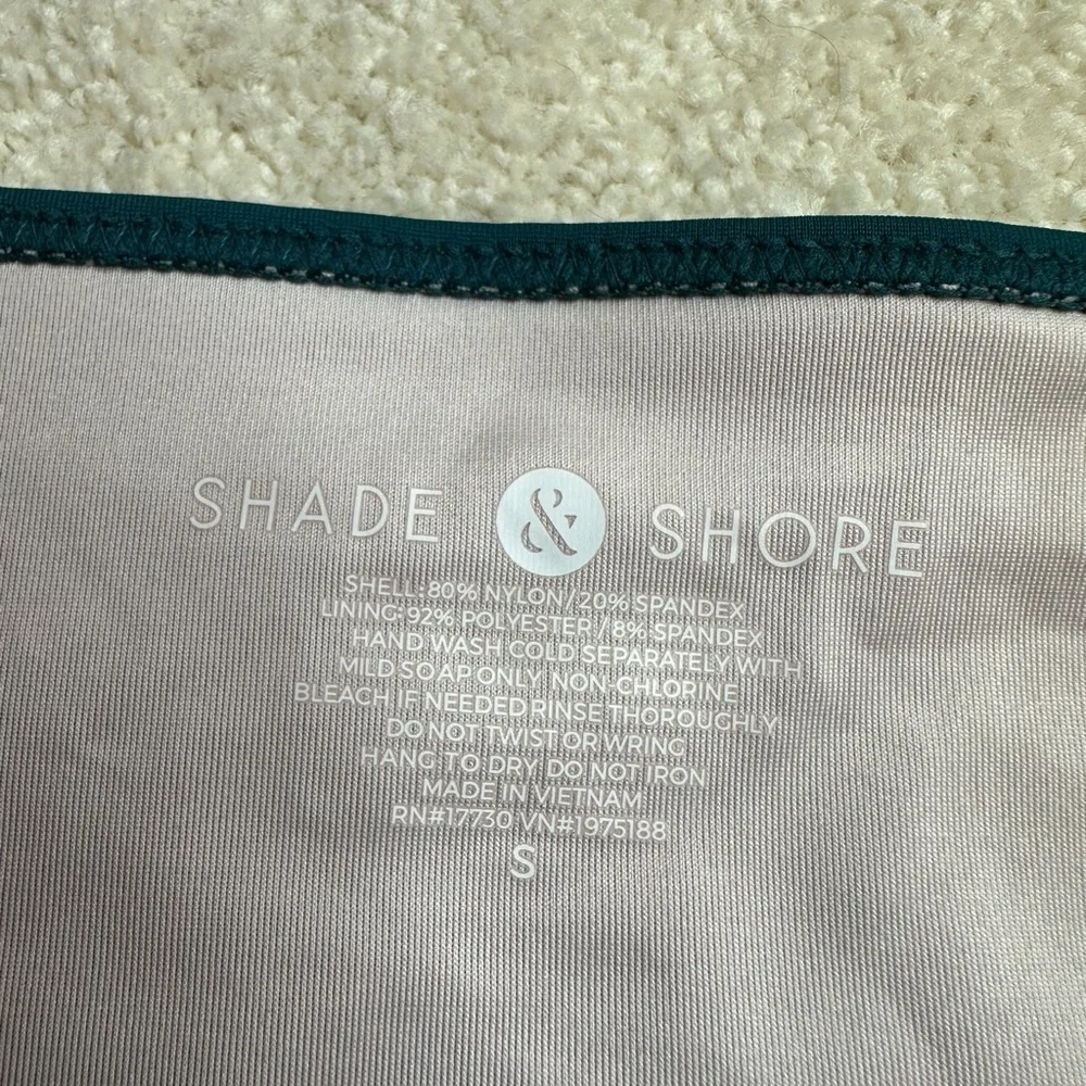 Shade & Shore Blue Bikini Set with Textured Fabric - Image 8