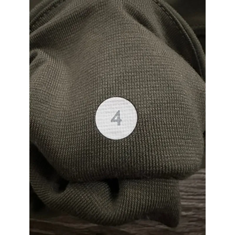 Lululemon Gather And Crow Crop Size 4 Green - Image 6