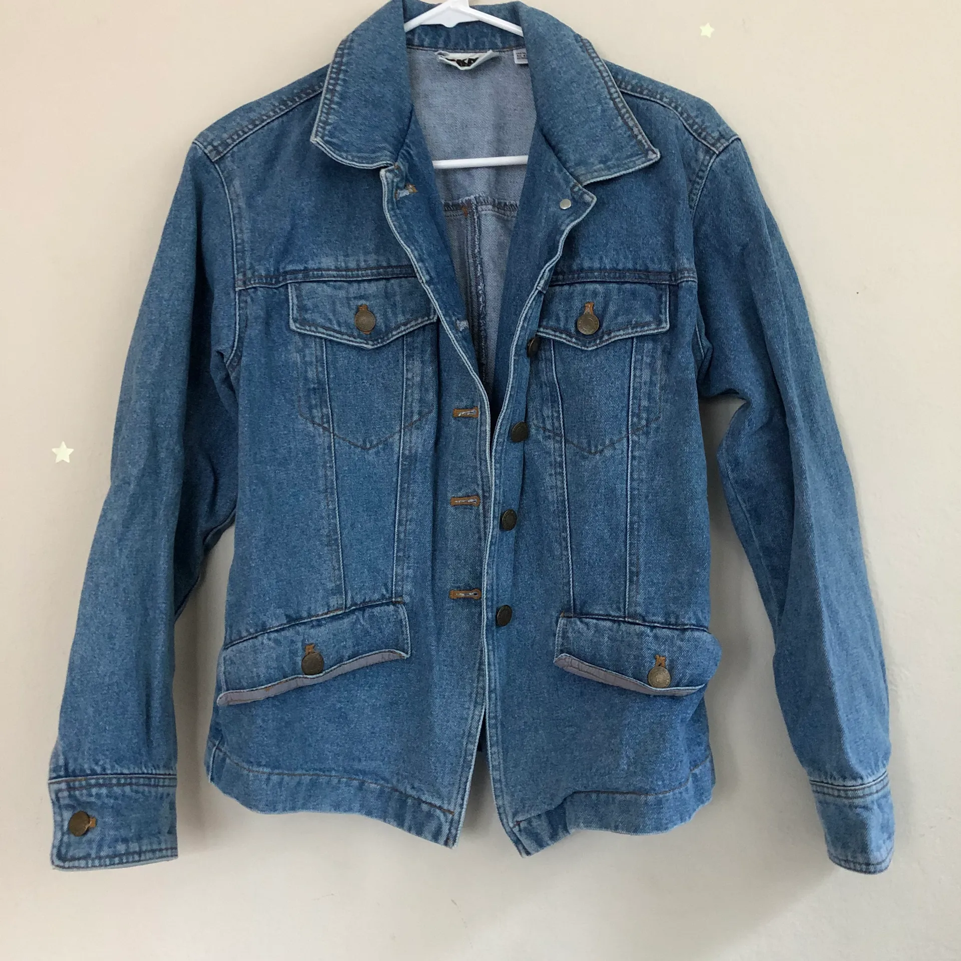 DKNY Vintage  denim blazer jacket - Image 3