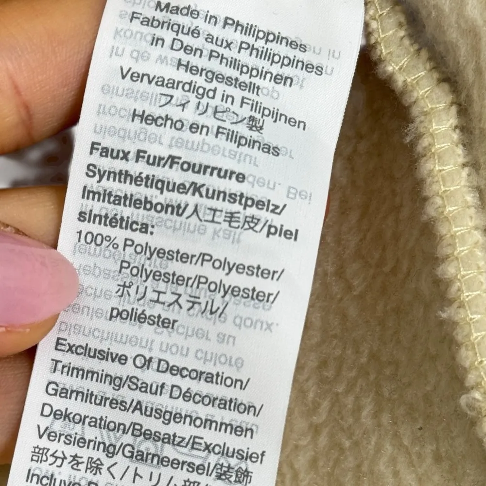 J.Crew Vintage Fleece Cream - Image 3