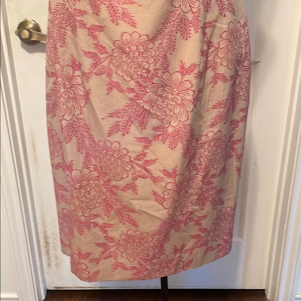 🌸🌸🌸BOGOHO 🌸🌸🌸Isabella DaMarco Pink Floral Sleeveless Dress with Matching Shrug Size 14 - Image 3