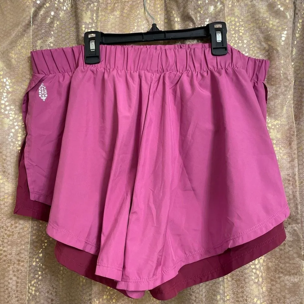 Movement Run For It Shorts Acai Combo Pink XL NWOT - Image 2