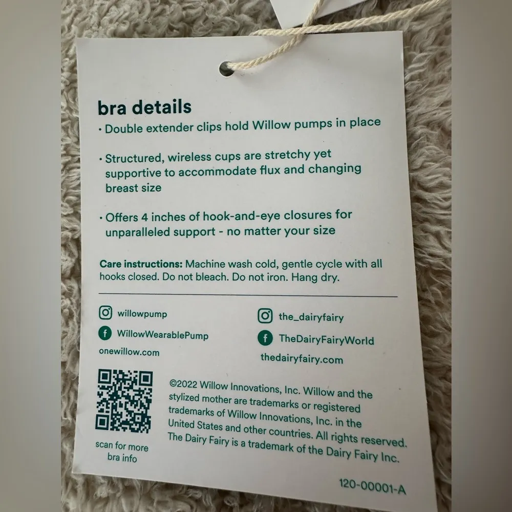 NWT Willow luxe pumping bra in champagne nude size Large - Image 4