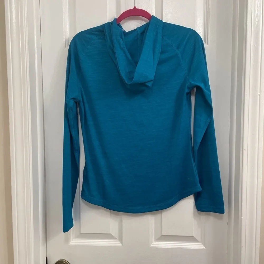 Adidas Women’s Running Hoodie Color Teal. Size Small. - Image 3