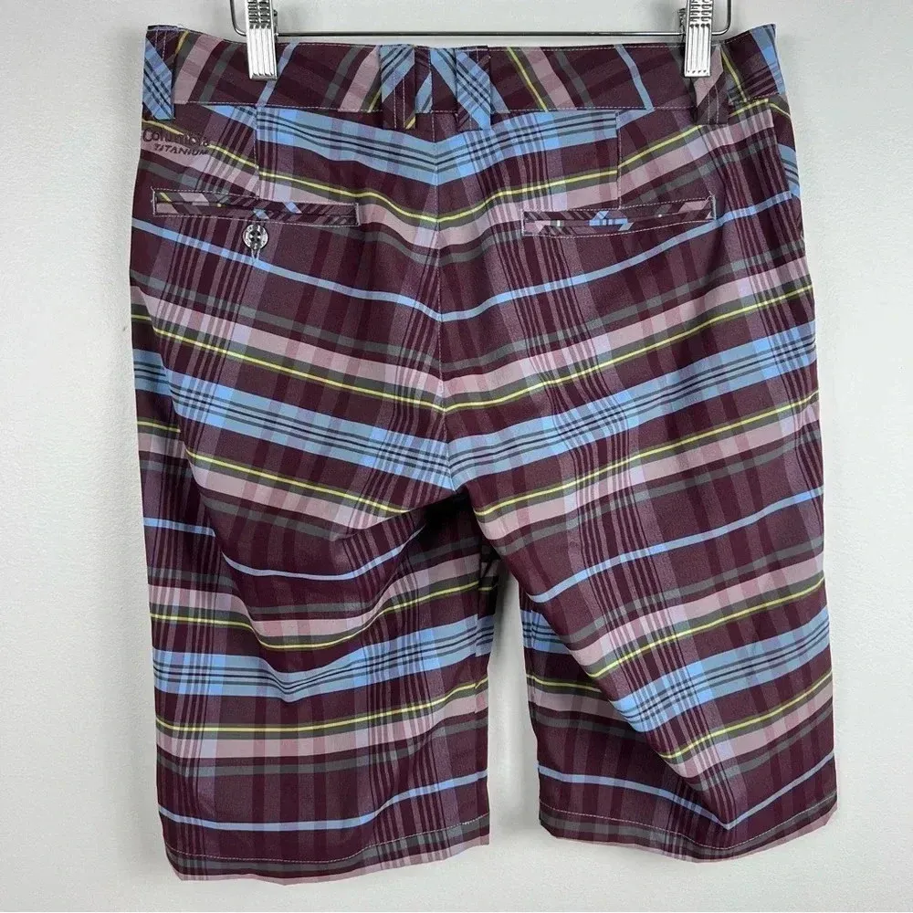 Columbia Shorts Womens Size 6 Plaid Bermuda Outdoor Walking Casual Sportswear‎ - Image 7