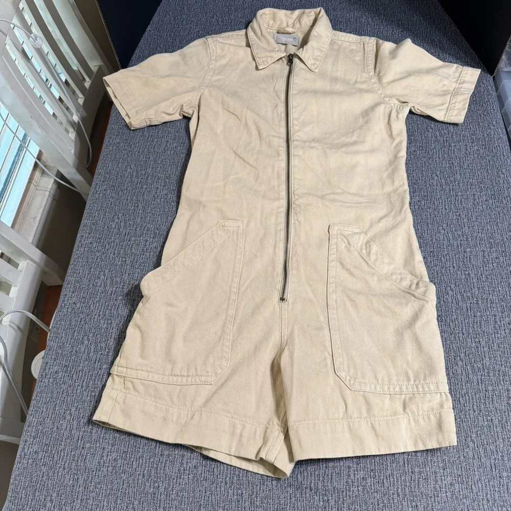 Everlane Women’s Denim Short Coveralls - Image 5