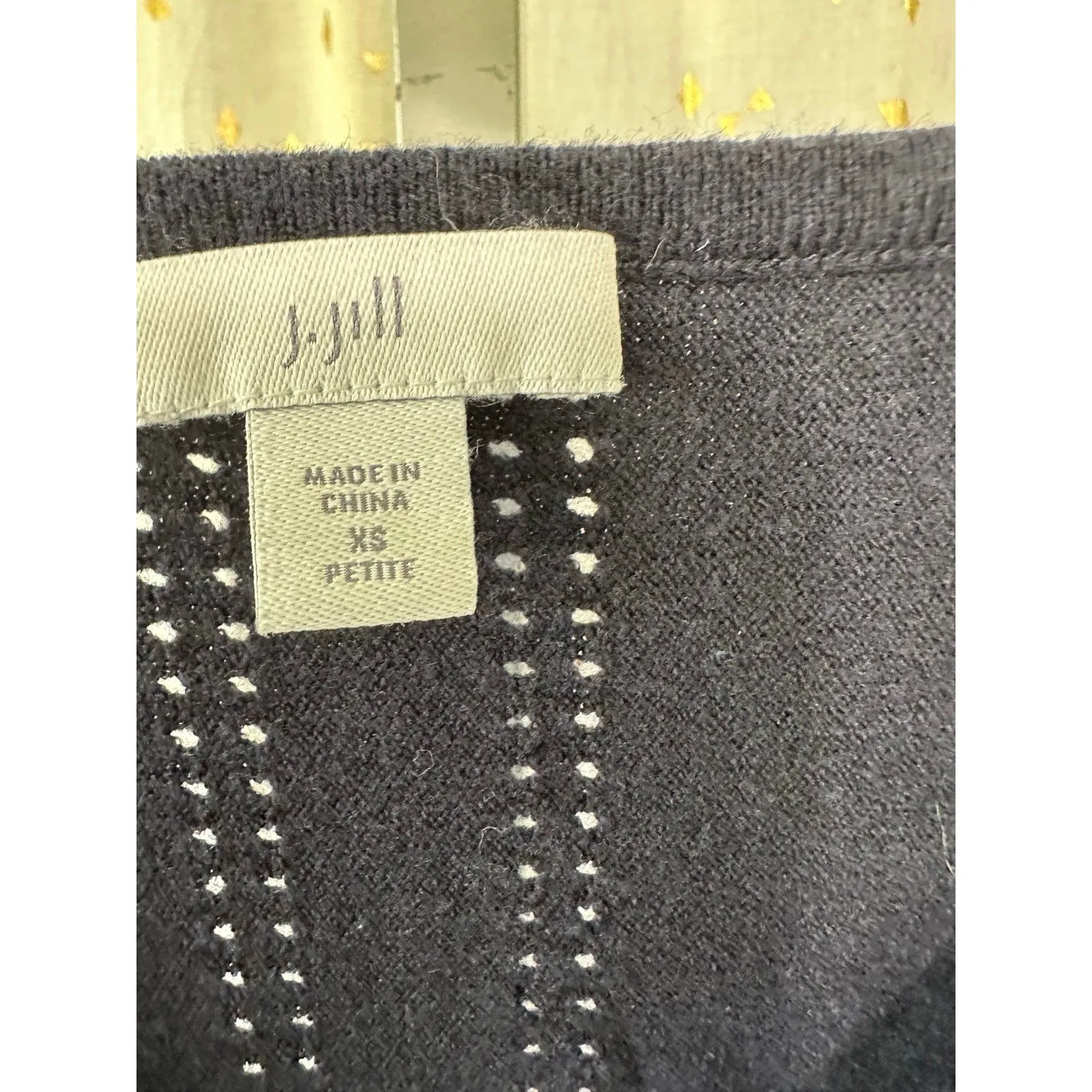 J. Jill Women's Navy V - Image 5