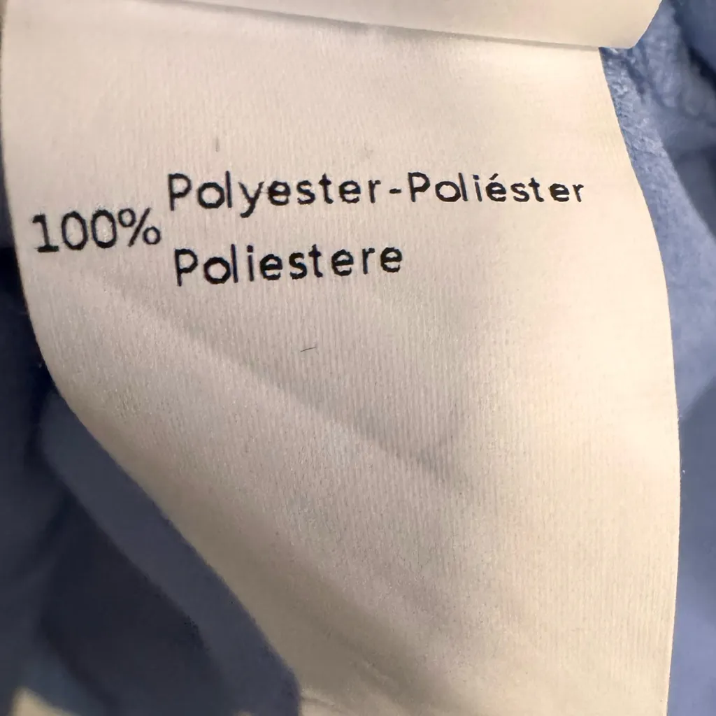 CUPSHE Coastal Periwinkle Picnic Dress Cross-Back Mini Sleeveless Womens XL New - Image 7