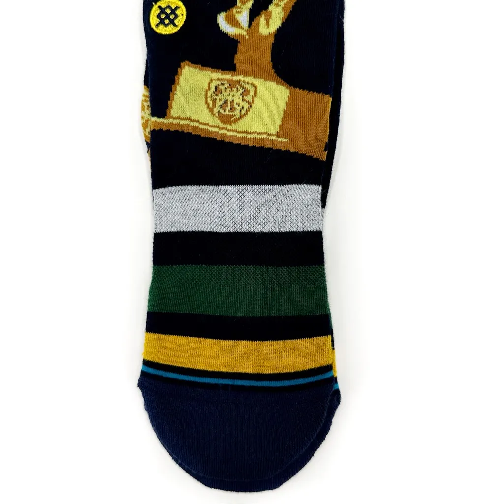 Stance Donovan Mitchell Spida Dunk Crew Socks Medium Mens Womens NBA Fan Gear Blue - Image 4