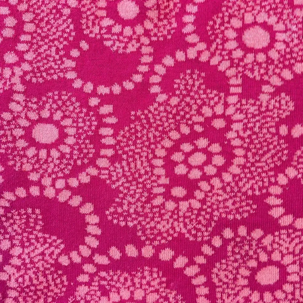 Title Nine Skirt Knit Pink Orange Print Mini Size XS - Image 2