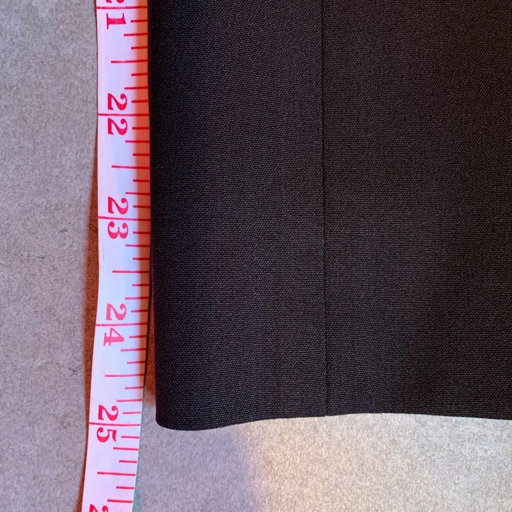 RALPH LAUREN BLACK LABEL WOMENS SILK Wool Blend Dress PANTS -SIZE 6 Inseam 25 - Image 8