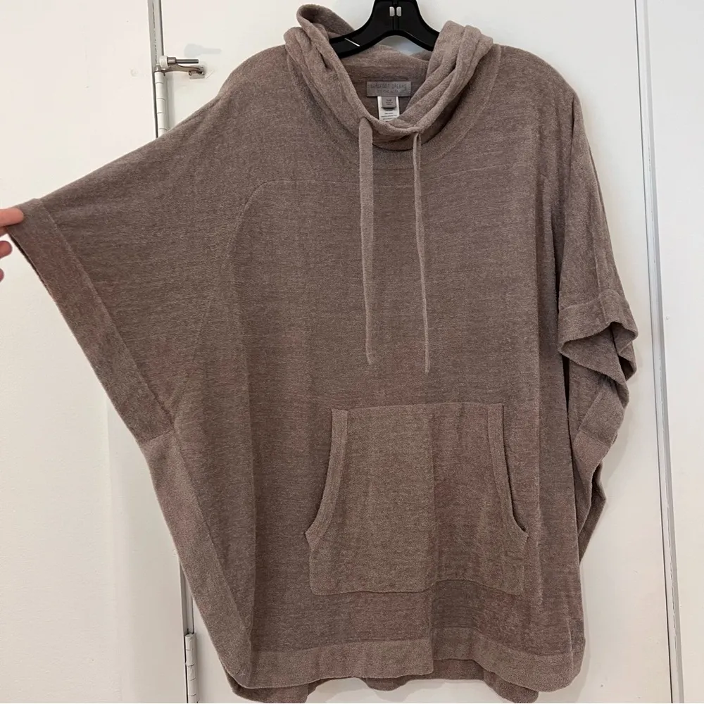 Barefoot Dreams Weekend Poncho Cowl Neck - Image 3