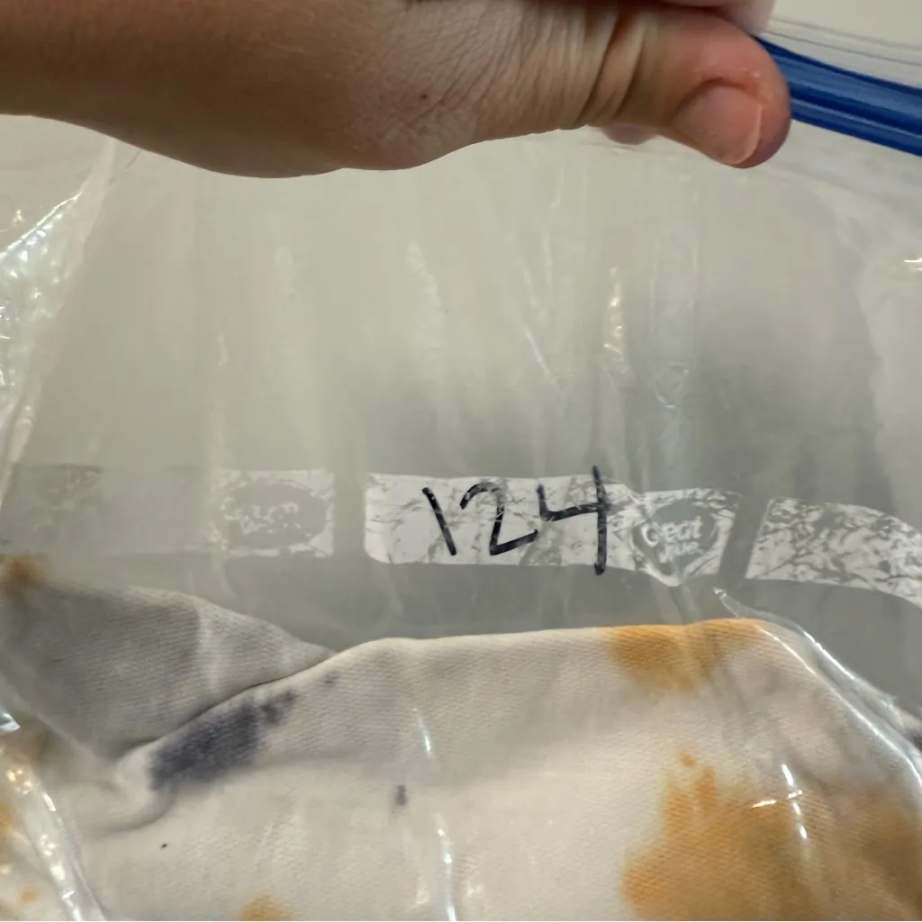 Nike NSW Tie Dye Acid Wash Pullover Hoodie Sweatshirt Women's M Loose Fit DO6213 - Image 11