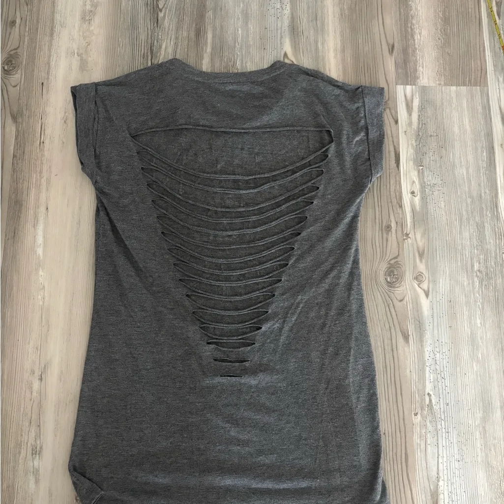 Social Misfits Gray Graphic Tee - Image 2