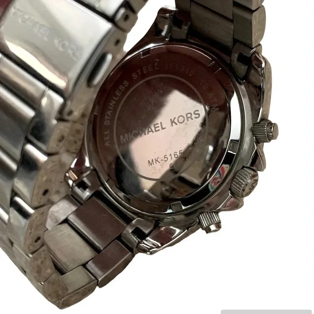 Michael Kors Silver Stainless Steel Blair MK5165 Watch - Image 7