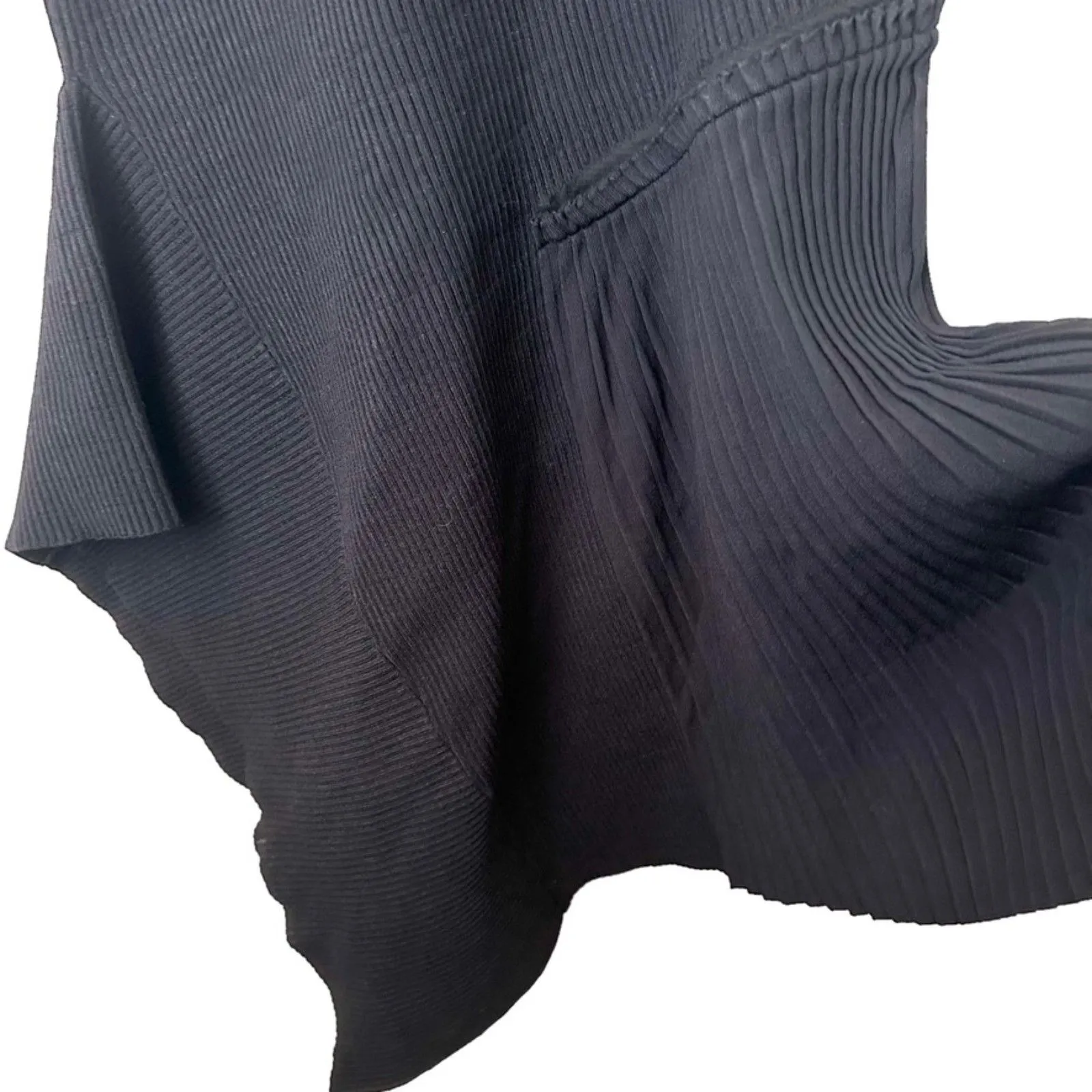 JASON WU Ribbed Asymmetric Maxi‎ Dress NWOT Sz 4 - Image 5