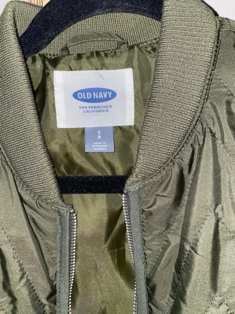 Old Navy Olive Green Vest - Image 2