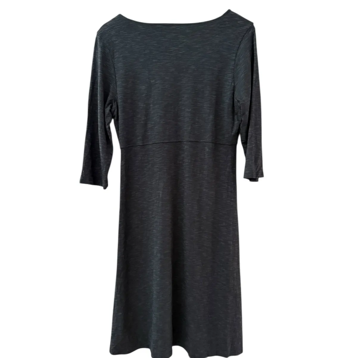 Horny Toad Rodalina Mini Dress Dark Heathered‎ Gray Size Medium - Image 5