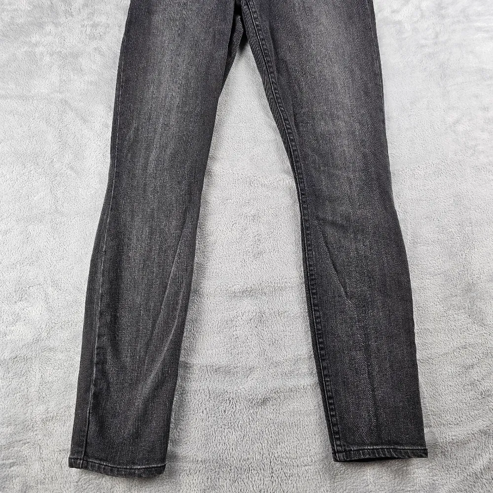 Theory Skinny Black Denim Jeans Womens Size 28 - Image 8