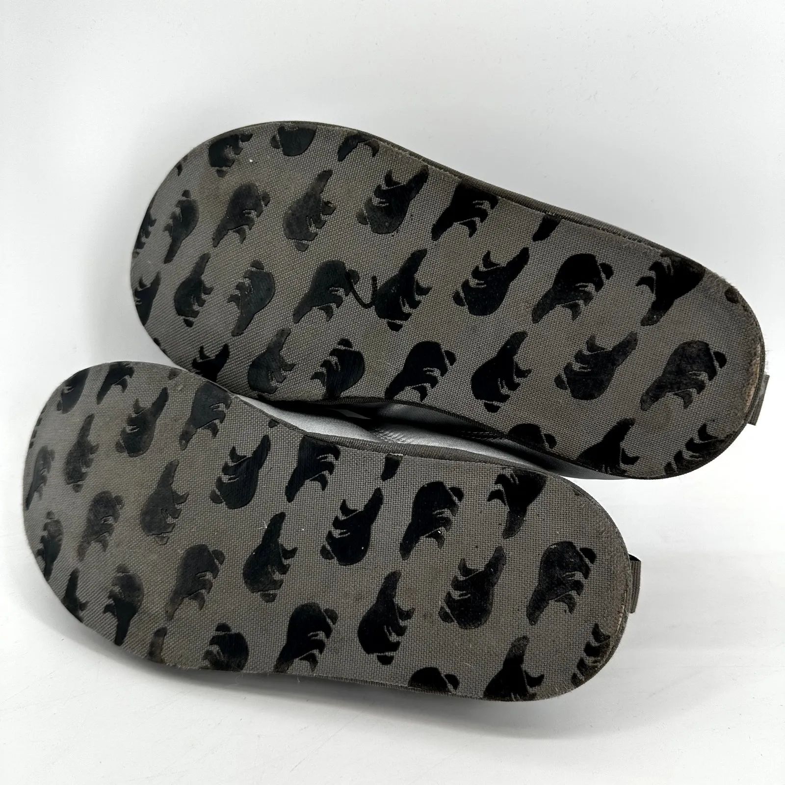 Sorel Hadley Slipper Slip On Flats Puffer Faux Fur Metallic Pure Silver 8 - Image 7