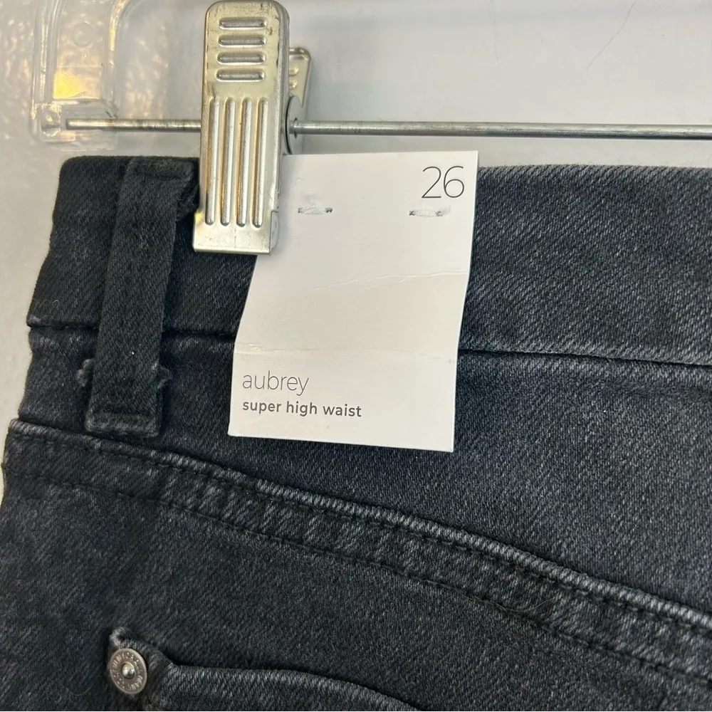 NWT 7 for All Mankind Aubrey High Waist Skinny Vintage Snake Black Jeans  26 - Image 12