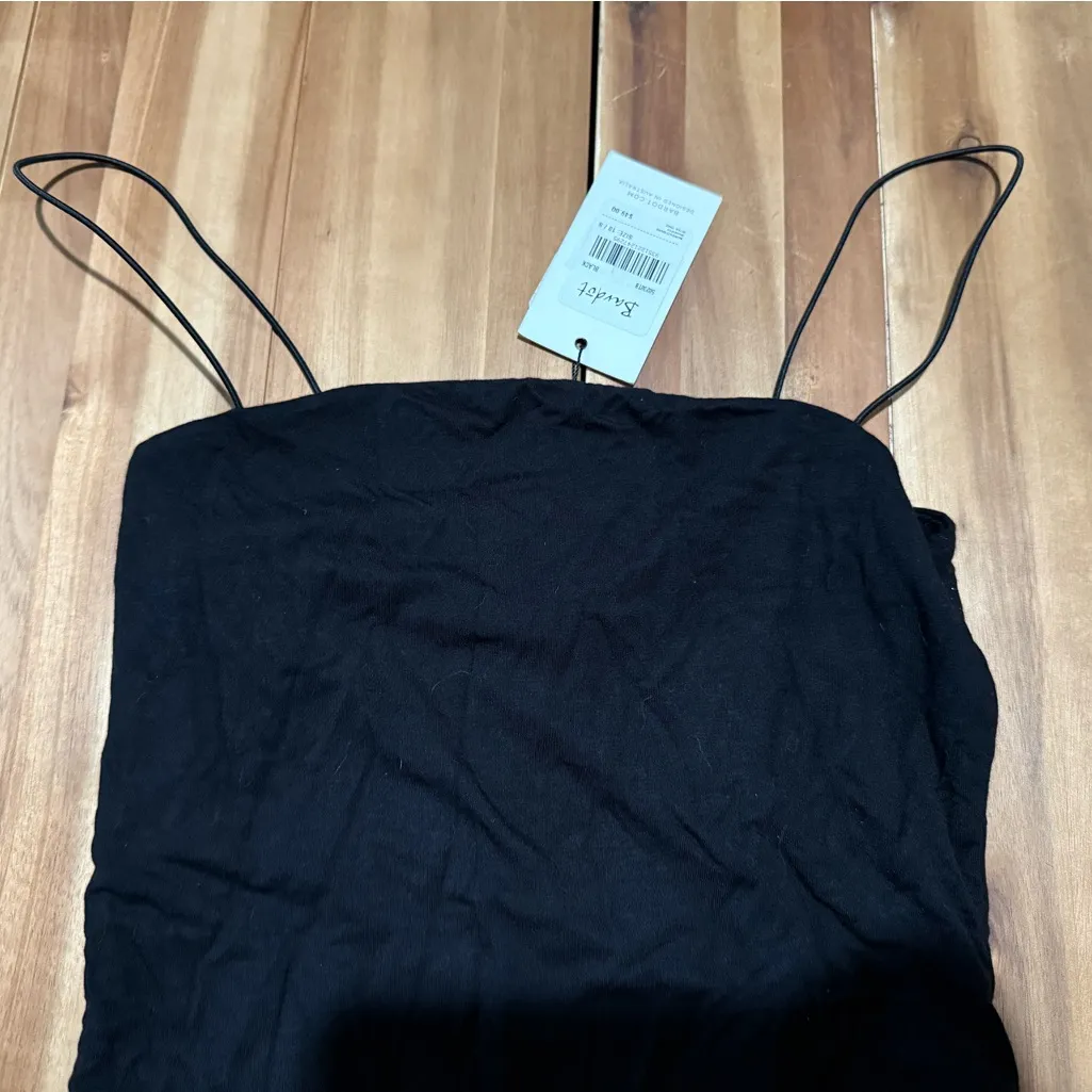 NWT Bardot woman’s black bodysuit small - Image 3