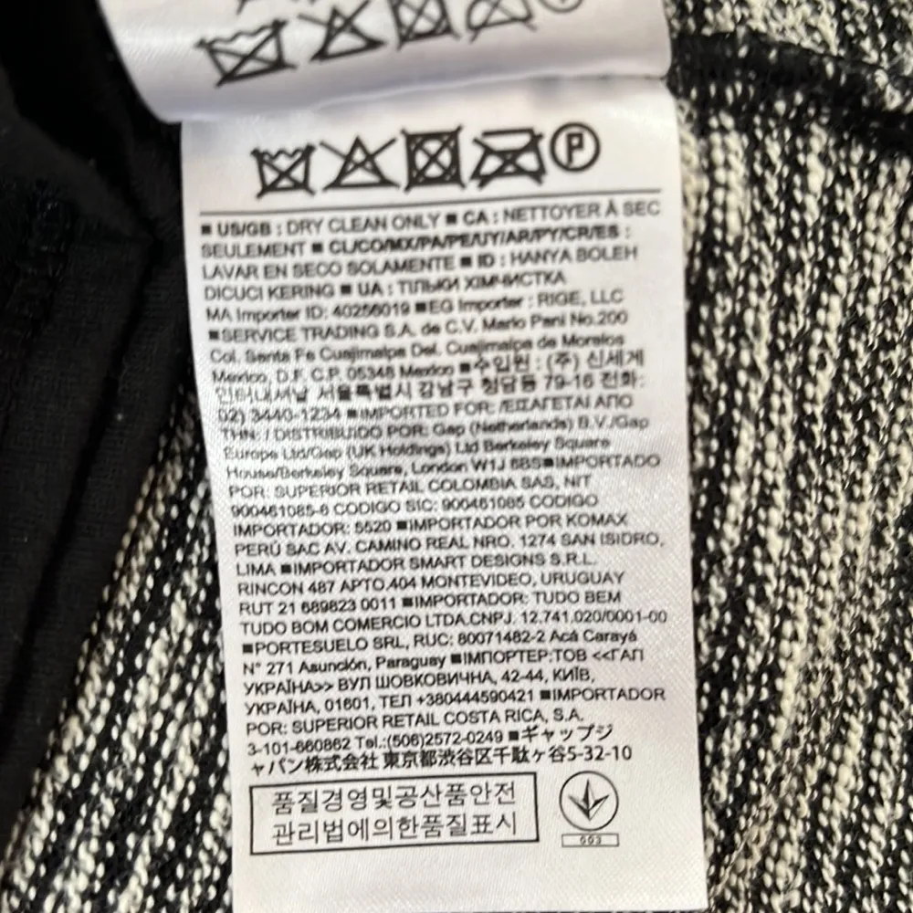 Banana Republic Black & White Striped Knit Maxi Dress XS - Image 12