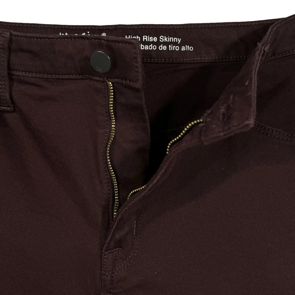 Mossimo SZ 18S SHORT High Rise Skinny Jeans Stretch Zip - Image 3