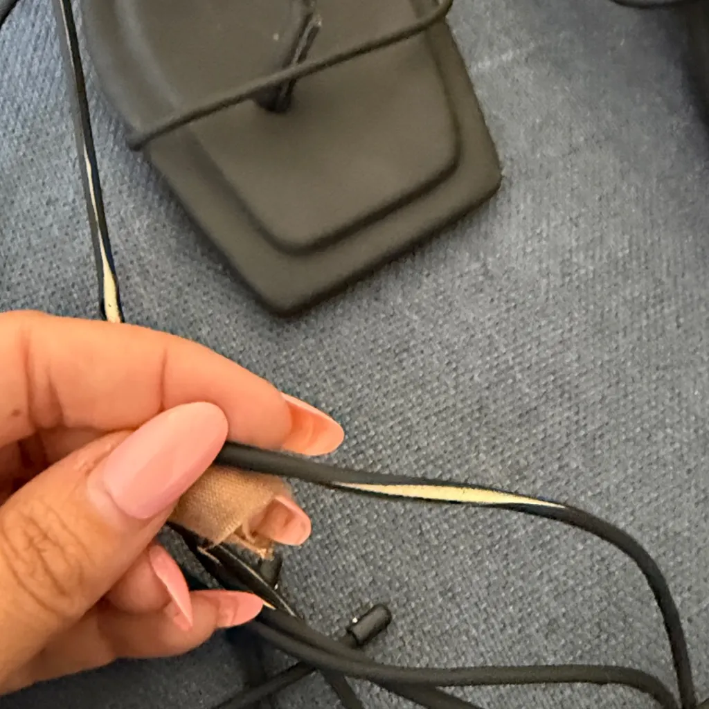 ALDO  Elegant Black Lace-Up Heels - Image 5