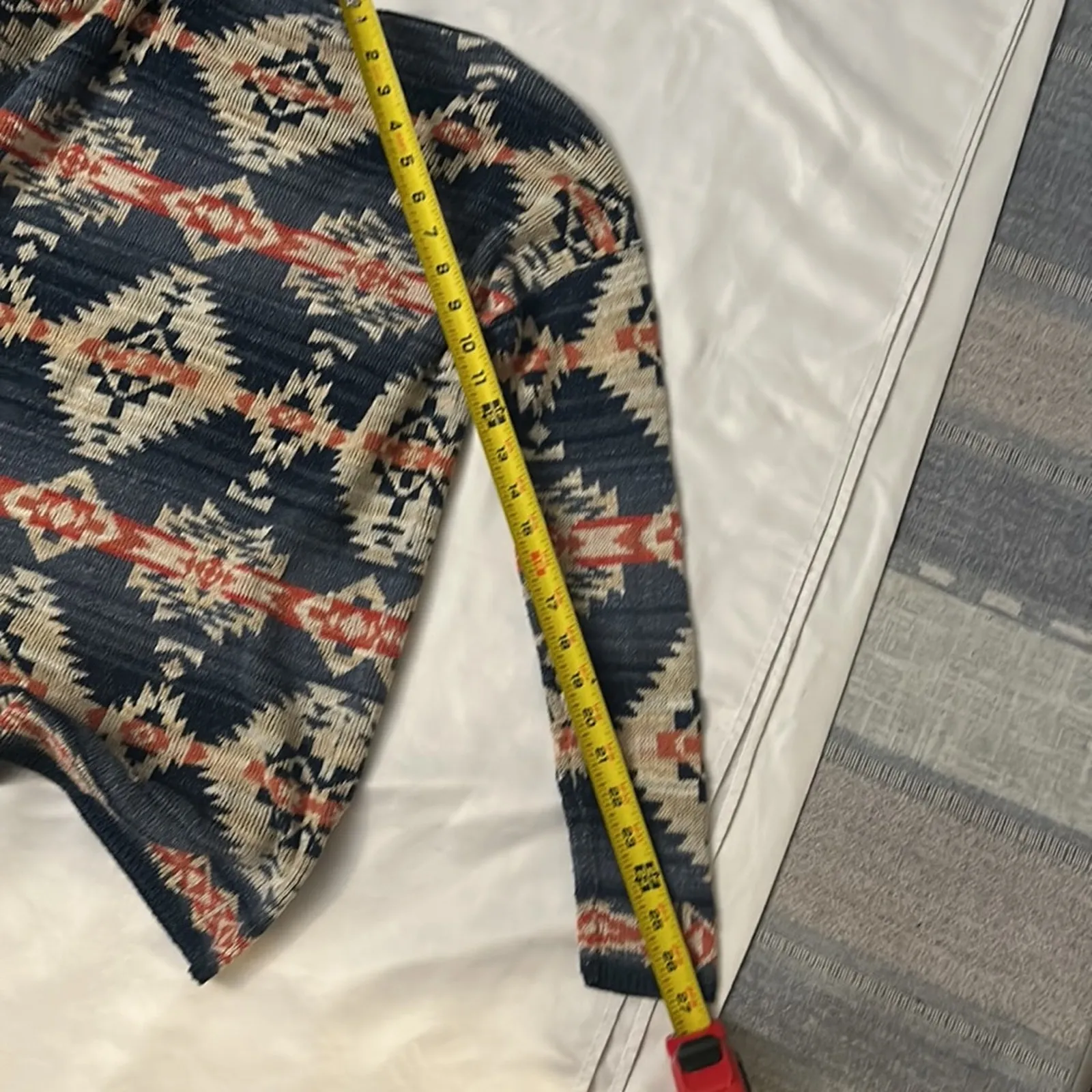 DENIM & SUPPLY Ralph Lauren Pullover S Aztec Southwestern Heritage Preppy Winter - Image 9