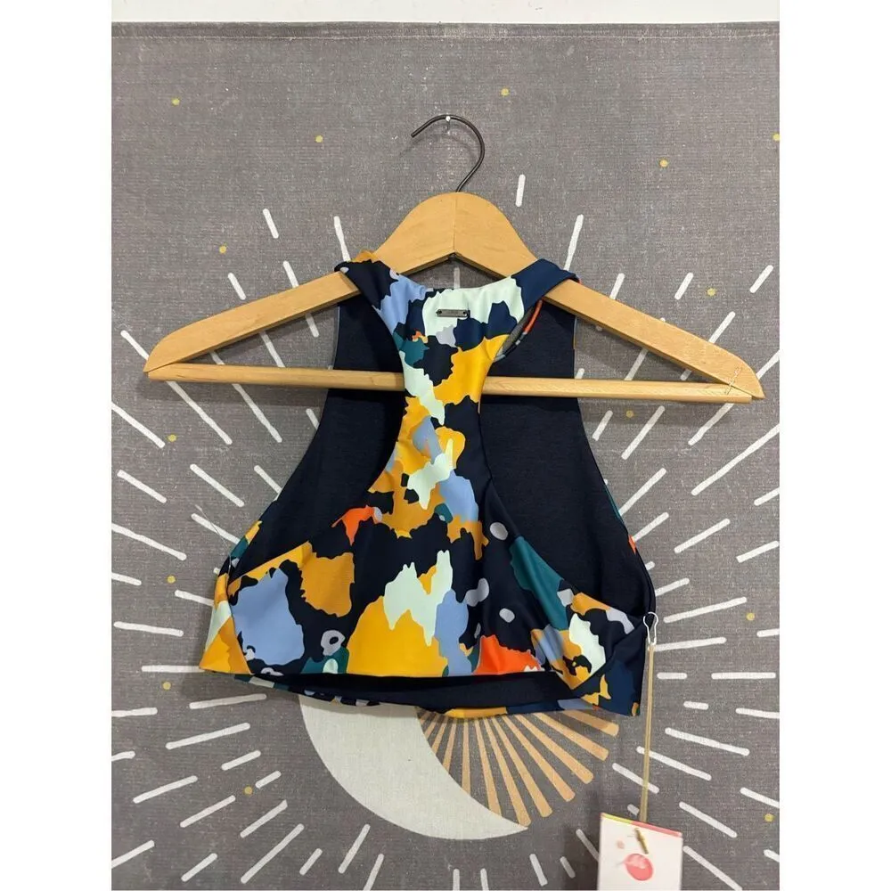 NWT Maaji Splatter Sympathy Reversible Crop Top - Image 6