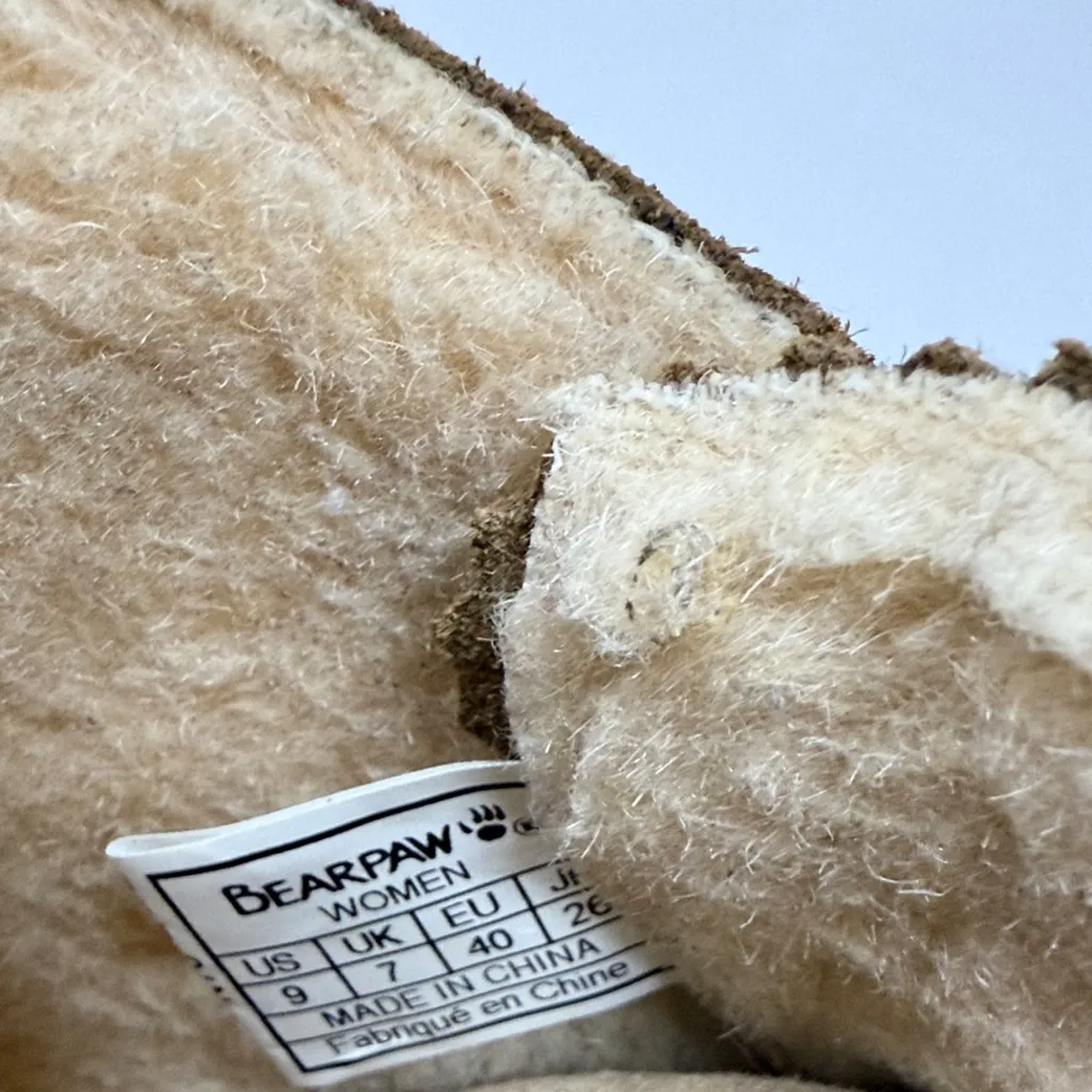 BEARPAW  Chestnut Lace-Up Ankle Booties - Image 9