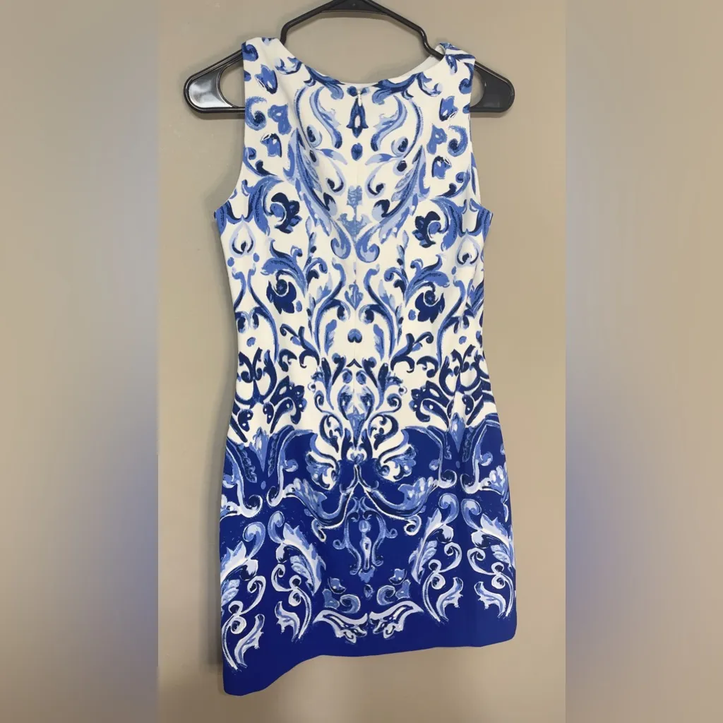 Lauren by Ralph Lauren Women's Crepe A Line‎ Dress Size 4 - Image 4