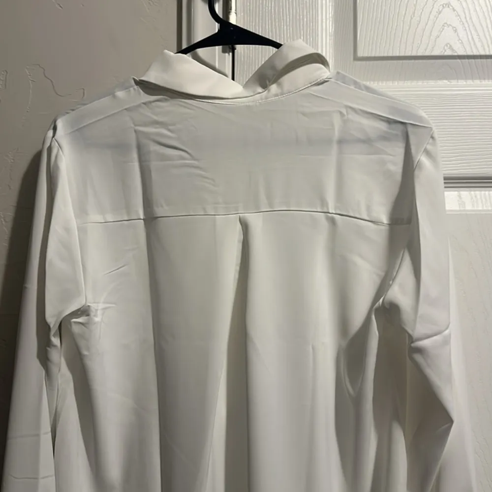 Women’s White Button down Top Size M - Image 7