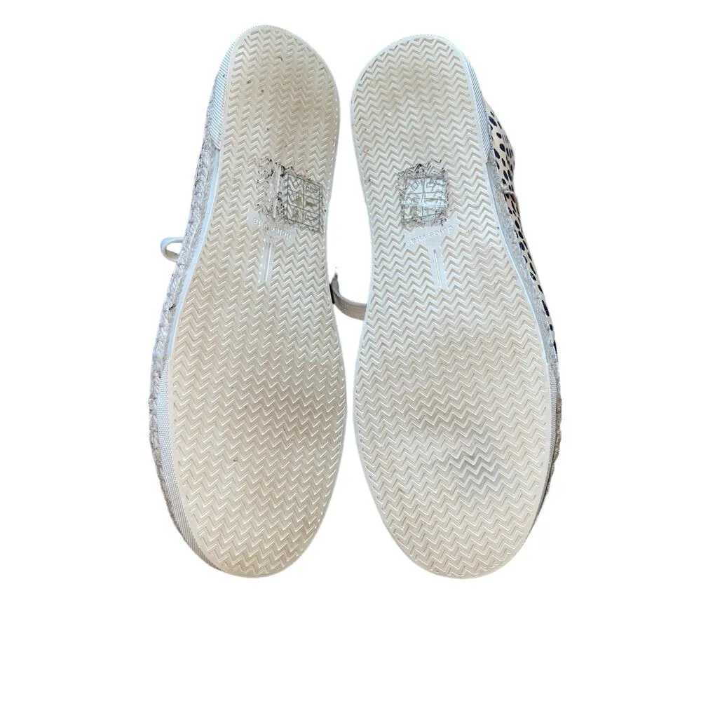 Dolce Vita Morris Leopard Espadrille Lace Up Sneakers Size 9M - Image 7