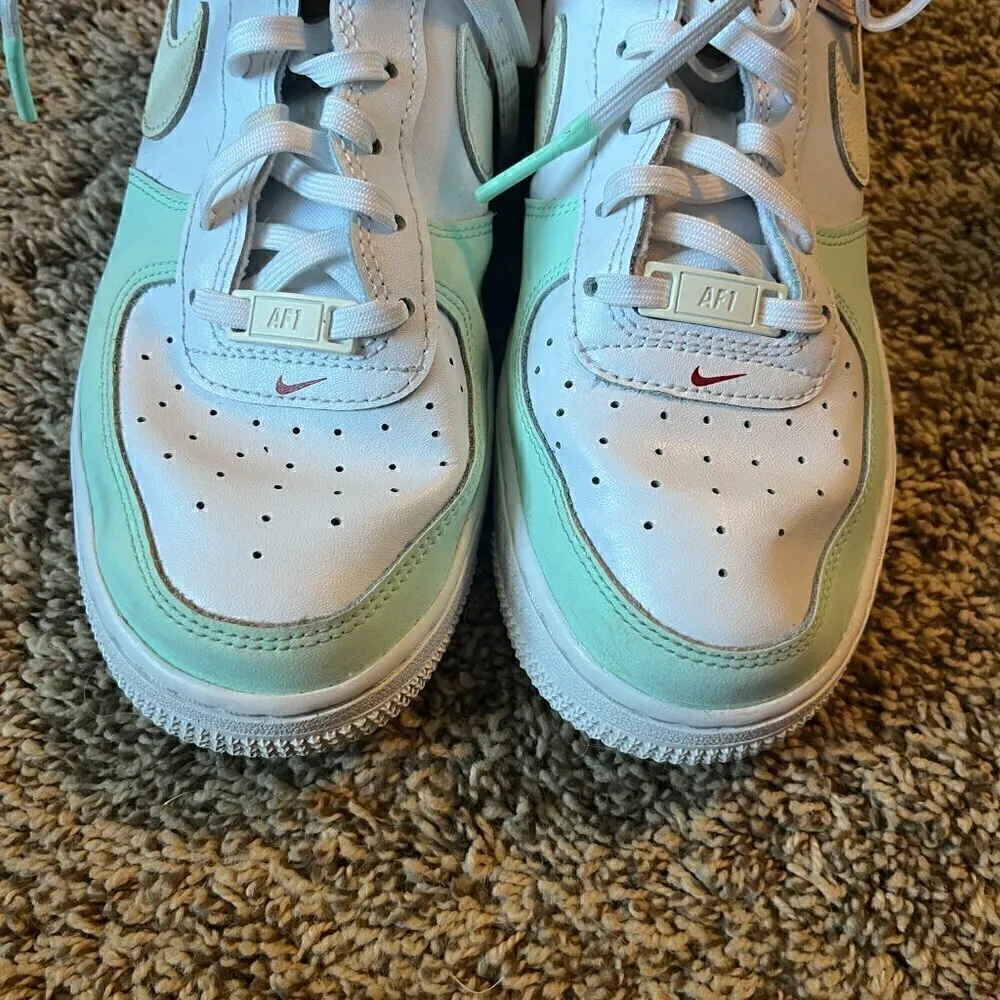 NIKE TD FORCE 1 LV8 - WHITE/ COCONUTMILK/ MINTFOAM - Image 2